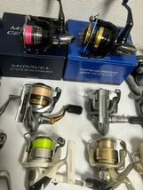 シマノ リールまとめ売り 動作未確認ジャンク扱い SHIMANO ツインパワー バイオマスター アルテグラ スフェロス ミラベル エクスセンス_画像3