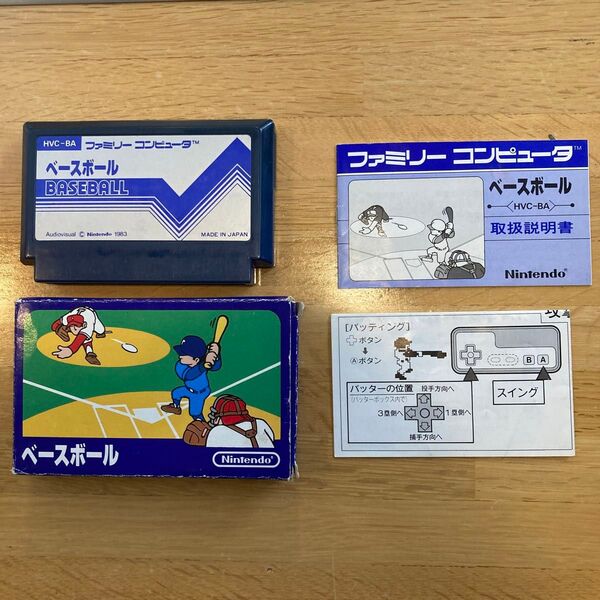 ベースボールファミコンソフト