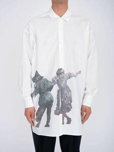 20ss DISCOVERED ディスカバード / Oz print shirt “オズの魔法使い” プリントシャツ/ホワイト/2