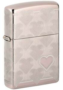 Zippo ジッポライター Hearts laser 360 49811 メール便可