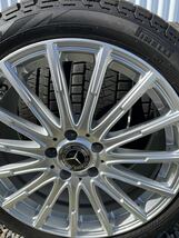 A45s amgホイール付きスタッドレスタイヤ ピレリ アイスアシンメトリコ 245/40R18 97Q XL ユーロアクシス エアフルト _画像5