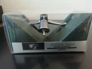 希少 夢屋 SHIMANO 07ステラ2500 カスタムダブルハンドル シマノ 交換軸 ハンドルキャップ 