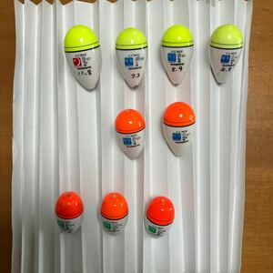 SHIMANO made CORE cone float 9 piece set.