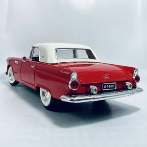  out of print goods Vintage thing YATMING 1/18 FORD THUNDERBIRD 1955 Little Birds RED Ford Thunderbird 