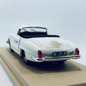 絶版品 ビンテージ物 RIO 1/43 Mercedes Benz 190SL Roadster W121 1955 Whiteの画像8