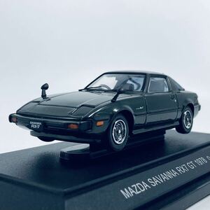 外箱無し EBRRO 1/43 SA22 MAZDA SAVANNA RX-7 GT 1978 モスグリーン