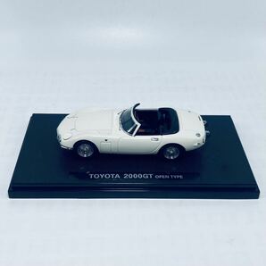 外箱無し EBRRO 1/43 TOYOTA 2000GT OPEN TYPE トヨタ2000GT オープンタイプ リトラクタブルライト開閉の画像3