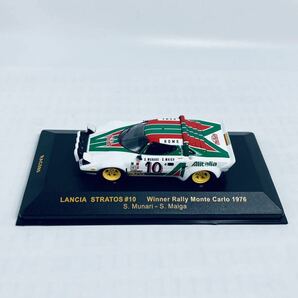 外箱無し ixo 1/43 LANCIA STRATOS #10 Winner Rally Monte Carlo 1976 ランチア ストラトス モンテカルロラリー アリタリアカラーの画像3