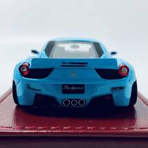 外箱無しONE-BY-ONE PRODUCTION 1/43 LIBERTY WALK - 458 PREPARED 2014 LBワークス フェラーリ 458_画像4