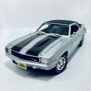  out of print goods rare model ERTL AMERICAN MUSCLE 1/18 CHEVY CAMARO Z28 RS TRANS-AM Chevrolet Camaro Z28 RS package Trans Am silver 