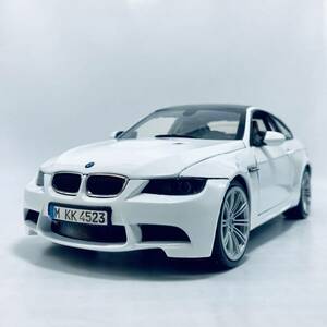 MOTORMAX 1/18 E92 BMW M3 COUPE White 2008 外箱無し