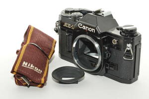 【外観特上級】Canon キャノン AE-1 ボディ ブラック　#s6824