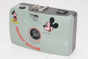 【外観特上級】Disney HAPPY CAMERA ミッキーマウス フィルムカメラ 　#u1603
