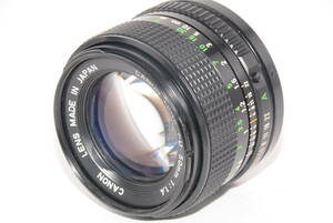 【外観特上級】CANON キャノン LENS FD 50mm 1:1.4　#u1356