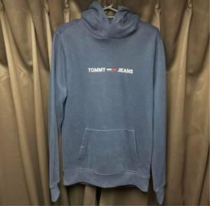 TOMMY HILFIGER パーカー スウェット トレーナー 紺 ネイビー tommy jeans トミージーンズ トミーヒルフィガー メンズ S