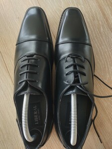 【新品】神戸リベラル　ビジネスシューズ　26cm　黒　メンズ　靴　ブラック