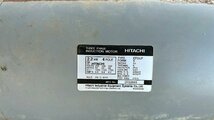 ★中古★日立 HITACHI 三相モートル 防滴保護型 3馬力モーター EFOUP-K 2.2kW 4極 200V三相 軸径28mm 動作OK )倉a_画像3