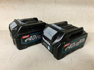 1000円スタート★中古★マキタ makita リチウムイオンバッテリー BL4025 2個セット 40Vmax 2.5Ah 電動工具に 充電池 動作OK)倉b