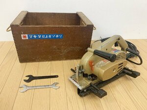 ★中古☆マキタ makita 仕上ミゾキリ 3800N-A 本体 100V 50/60Hz 回転数8500/min 外径120mm 刃幅2.4～46mm 溝切り 電動工具 木工機械)倉b