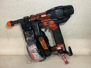 ★中古★MAX マックス 高圧ねじ打機 HV-R41G4 本体のみ ターボドライバ 25～41mm対応 釘打機 ネジ打機 ビス打ち 大工道具 エアー工具)倉b