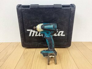 ★中古★マキタ makita 14.4V充電式インパクトドライバ TD132D 本体 ケース付 コードレス 電動工具 ネジ締め・穴あけ DIYに 電動ドリル)倉b