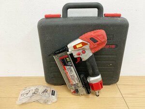 ★中古★MAX マックス スーパーフィニッシュネイラ TA-255SF2(D) 本体 ケース付き 常圧仕様 使用ネイル足長55mm エアー工具 釘打機)倉b