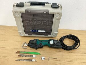 * used *RYOBI Ryobi small size reciprocating engine so-RJK-120 body case attaching 100V 50/60Hz electric saw wood cutting DIY. power tool ).b