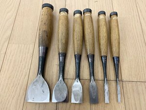 * used * Zaimei . light . only 6 pcs set 6/9/18/24/36/54mm flea carving knife small sword . large .DIY worker woodworking carpenter's tool hand tool ).b