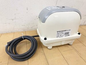 ★中古美品★工進 浄化槽用エアーポンプ コーシンブロワ AK-60D 本体 口径18mm 風量60L/min 常用圧力0.0147MPa AC100V 50/60Hz)倉b