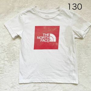 【難あり】THE NORTH FACE スクエアロゴT 130cm