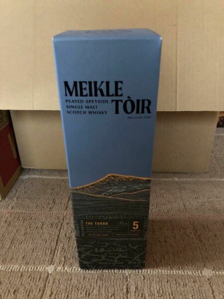 【限定品】ミークルトール ザ・ターボ 5年 2023エディション・MEIKLE TOIR・グレンアラヒー蒸溜所・50％・700ml