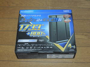 美品　NEC　無線ルーター　Aterm WG2600HP4