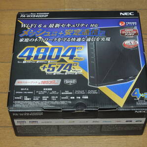 美品　NEC　無線ルーター　 PA-WX5400HP