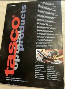 同梱取置歓迎古カタログ「TASCO 」銃鉄砲武器兵器ファイアアームズタスコジャパン