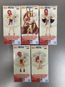 新品未開封 数5 ワンピース ワールドコレクタブルフィギュア ウタ コレクション 全5種セット ONE PIECE FILM RED WCF ワーコレ 定形外510円