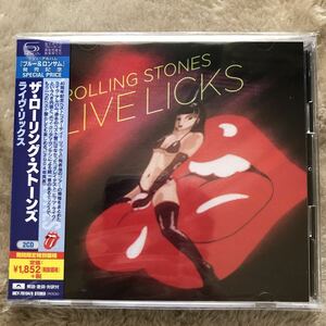 「ライヴ・リックス」 ザ・ローリング・ストーンズ 2SHM-CD仕様　the rolling stones