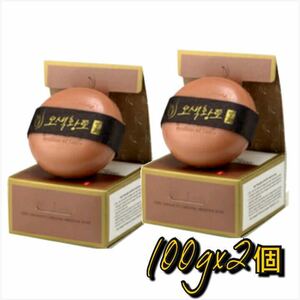 松鶴(ソンハク)五色黄土発酵漢方石鹸100g×2個