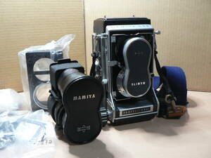 Mamiya Mamiya C33 PROFESSIONAL twin-lens reflex camera 2.8 80mm 4.5 180mm