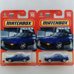 AW11 ２台セット トヨタ 1984 TOYOTA MR2 マッチボックス MATCHBOX