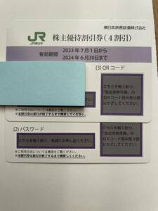 JR東日本（東日本旅客鉄道）株主優待 2枚