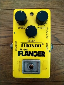 Maxon フランジャー Fl 301 FLANGER エフェクター[ジャンク品]