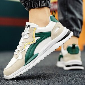  walking shoes sneakers men's men's shoes men's sneakers running shoes sport shoes ..... white 26cm