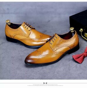 XX-25828 BROWN worker handmade 40 size 25.cm degree [ new goods unused ] high quality popular new goods men's shoes business shoes worker handmade original leather 