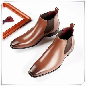XX-KB-712 BROWN 40 size 25.cm degree [ new goods unused ] high quality Britain manner style /medali on dress shoes / capital ... refined sense 