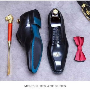 XX-89255. black / worker handmade 40 size 25.cm degree [ new goods unused ] high quality popular new goods men's shoes business shoes worker handmade original leather 
