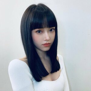 ウィッグ ストレート セミロング フル ウィッグ 自然 小顔 耐熱 女装 かつら