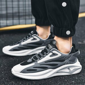  sneakers men's men's shoes men's sneakers running shoes sport shoes man shoes ventilation casual ..... black 25.5cm