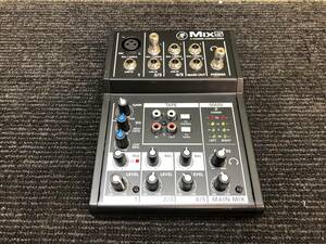 MACKIE MIX5 Mackie 5Ch compact analog mixer body only operation not yet verification 