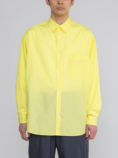 Graphpaper Broad L/S Oversized Regular Collar Shirt