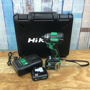 【美品】〇ハイコーキ(HIKOKI ※旧:日立工機) 10.8Vコードレスインパクトドライバー WH12DCA(2LS)